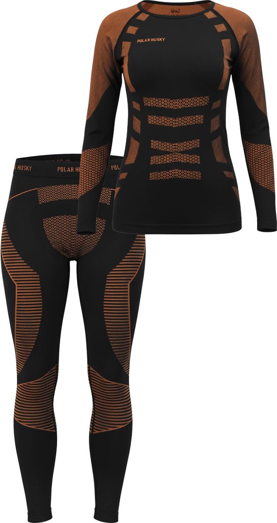 normani Damen Sport-Funktionsunterwäsche Set Hemd + Hose