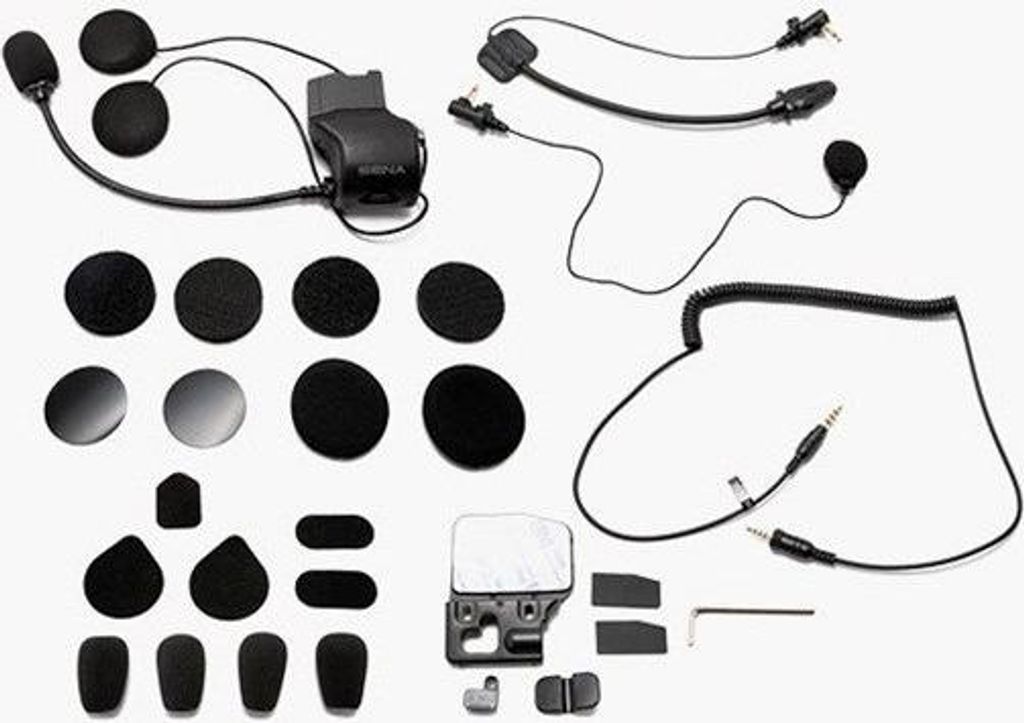 Sena SC-A0318 Universal helmet clip kit with speakers Black Immagine del prodotto 