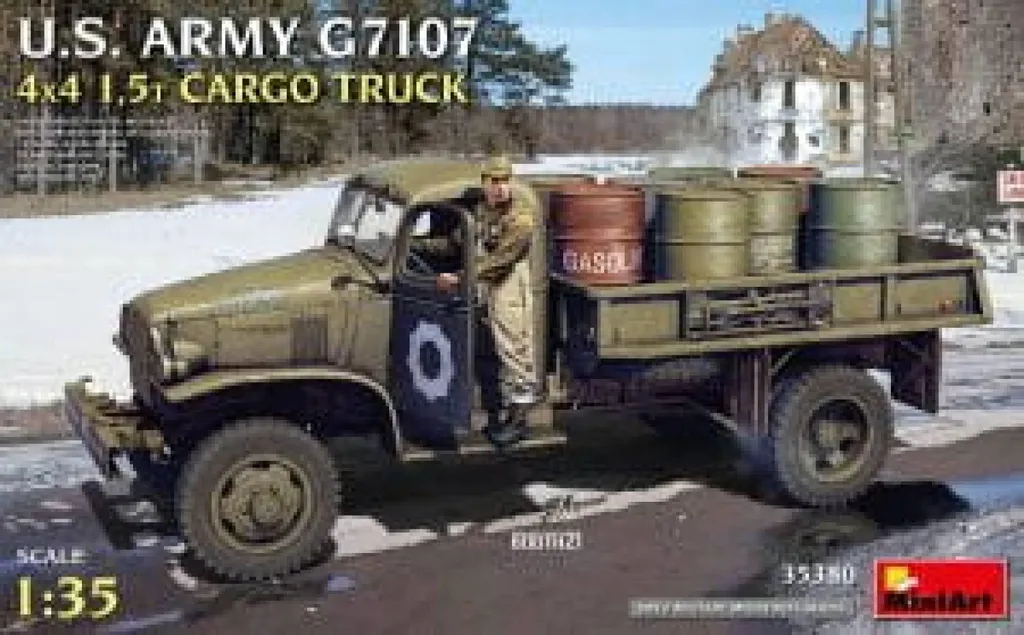 Maquette Camion US G7107 4x4 1,5t pour Diorama Militaire 1:35 MiniArt