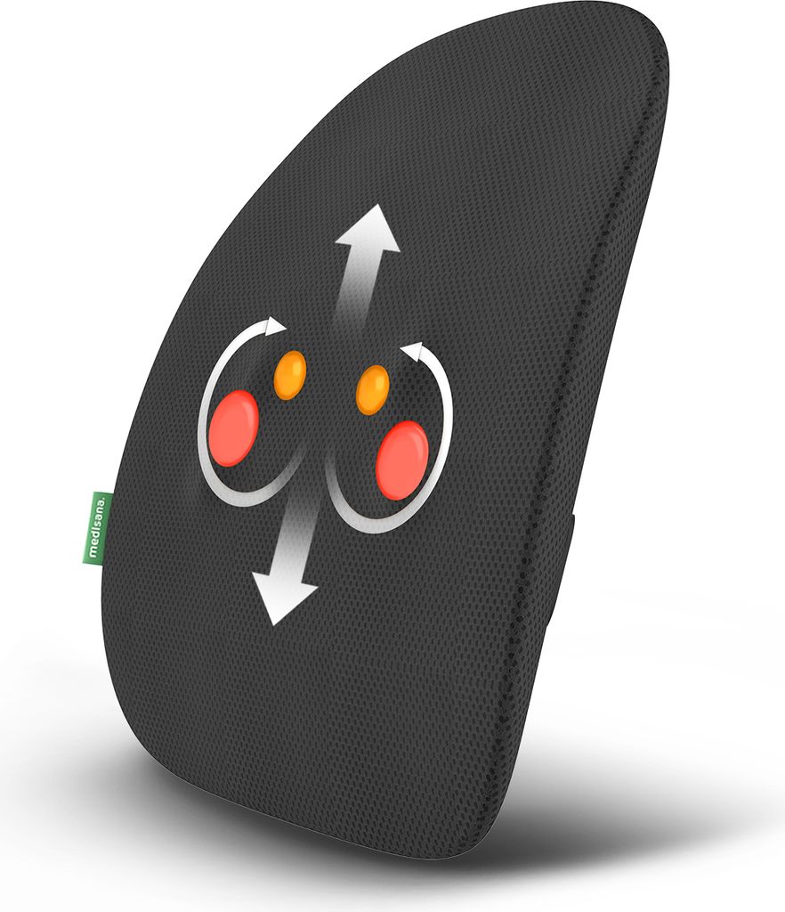 medisana MC 500 Shiatsu-Massagesitzauflage für Tailie und Rückenbereich
