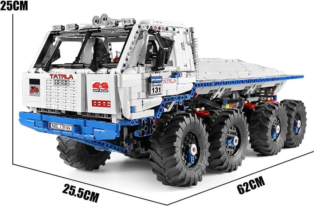 Bausteine Bausatz Mould King 13201 Amerikanischer Truck Bausatz - 2064 Teile Für Echte Modellbau-Fans Ab 14 Klemmbausteine Für Erwachsene