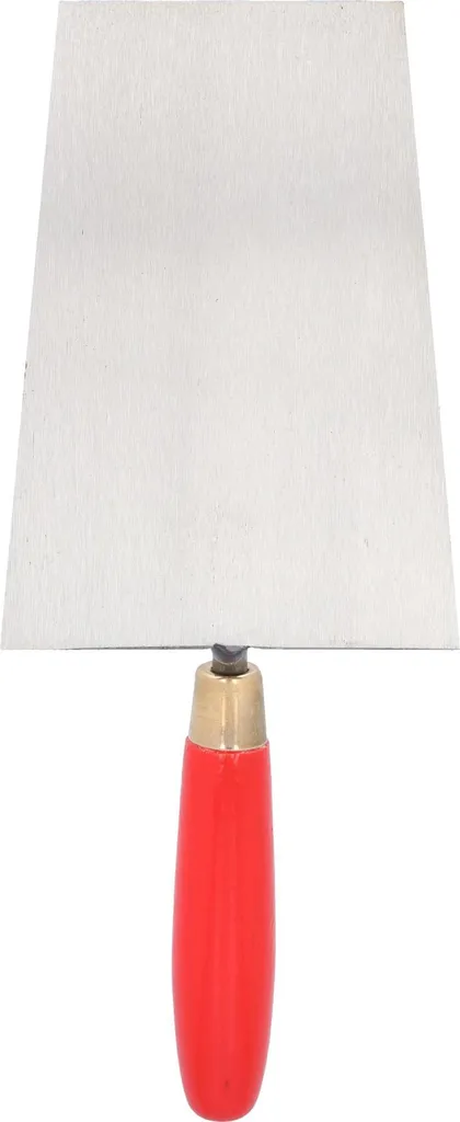 Frattazzo STUBAI in acciaio inox con manico verniciato | 170 x 120 mm | Spessore lama 0,75 mm | Disco lisciante professionale per lavori di muratura, intonacatura e stuccatura, lavori in calcestruzzo in interni ed esterni - 4
