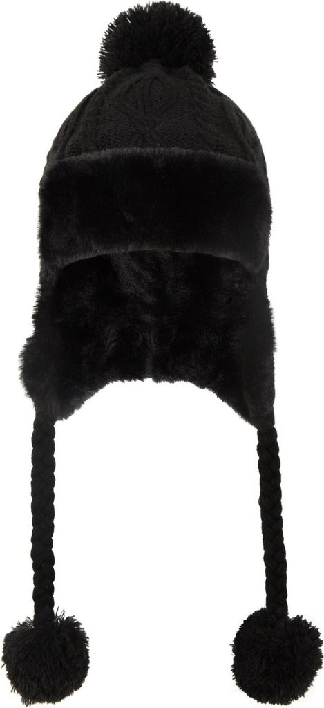 Mountain Warehouse - "Sierra" Fliegermütze Thermisches Material für Damen MW2160 (Einheitsgröße) (Schwarz)