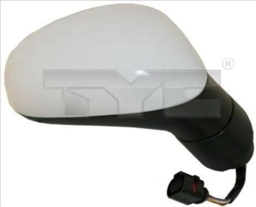 Miroir de Rétroviseur Exérieur TYC 331-0056 pour Seat Leon Type 1P1