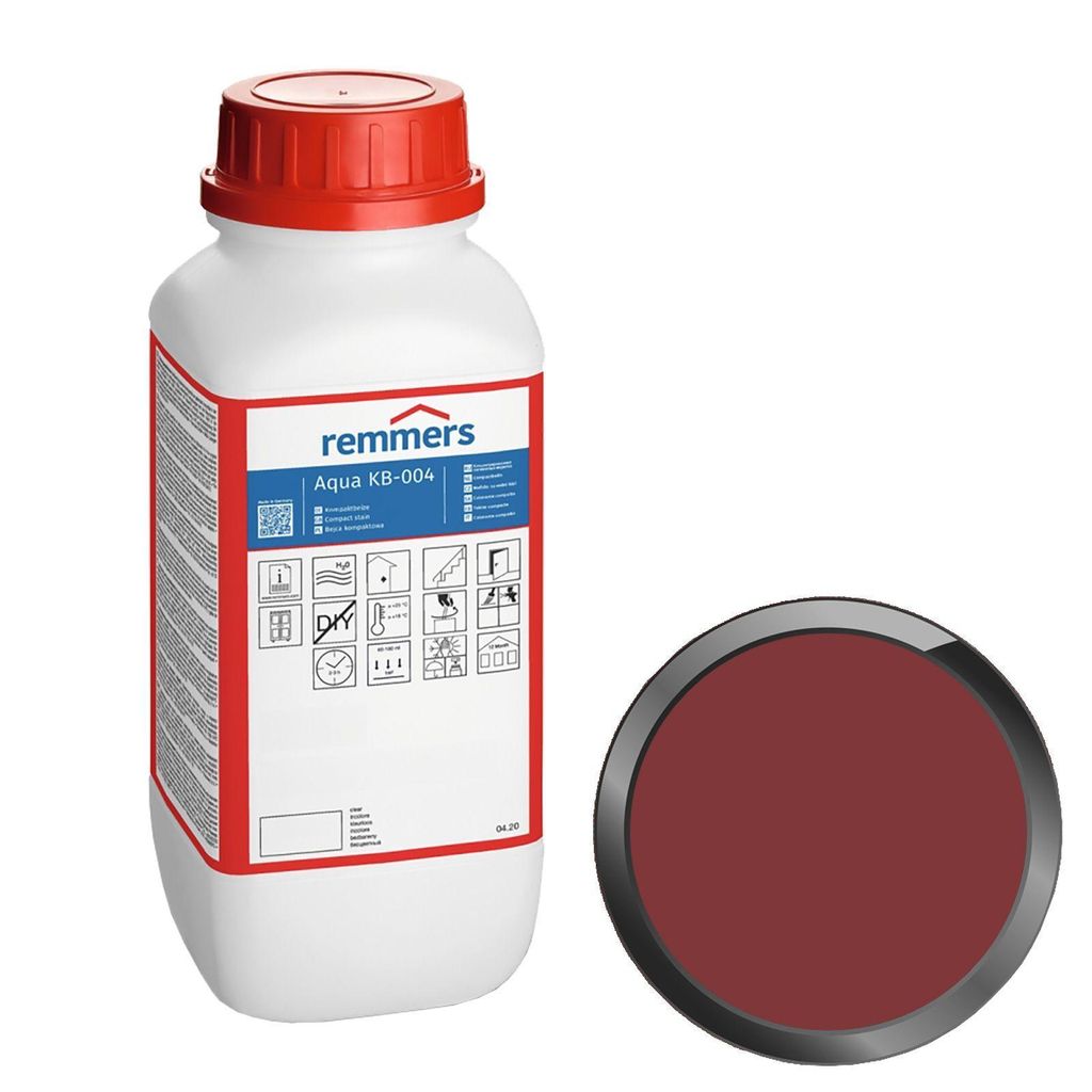 REMMERS Aqua KB-004 Kompaktbeize - 1 Liter (MAHAGONI)
