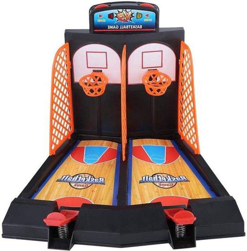 Bordspiel für Kinder, Mini, interaktives Flipperkast-Spiel, educativer Ball-Schuss-Basketball-Trainingsset.
