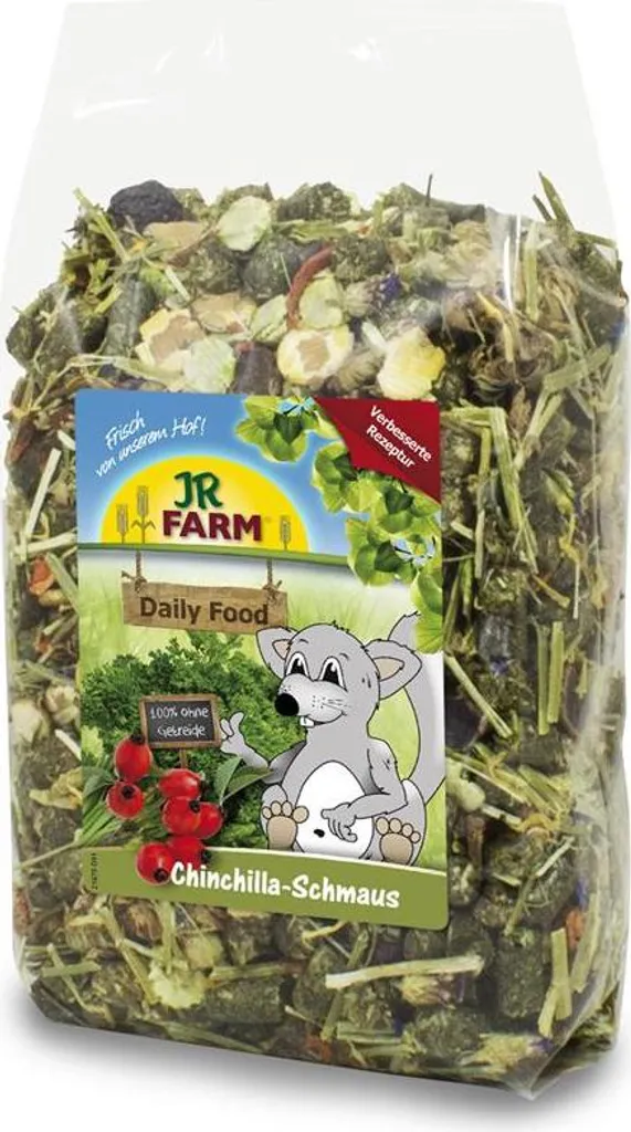 JR Farm Chinchilla-Maus 1,2kg x6 - Évitez les carences alimentaires