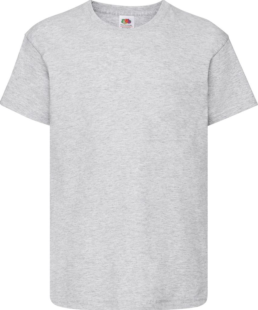 Fruit of the Loom Kids Original T-Shirt Farbe: graumeliert Größe: 104