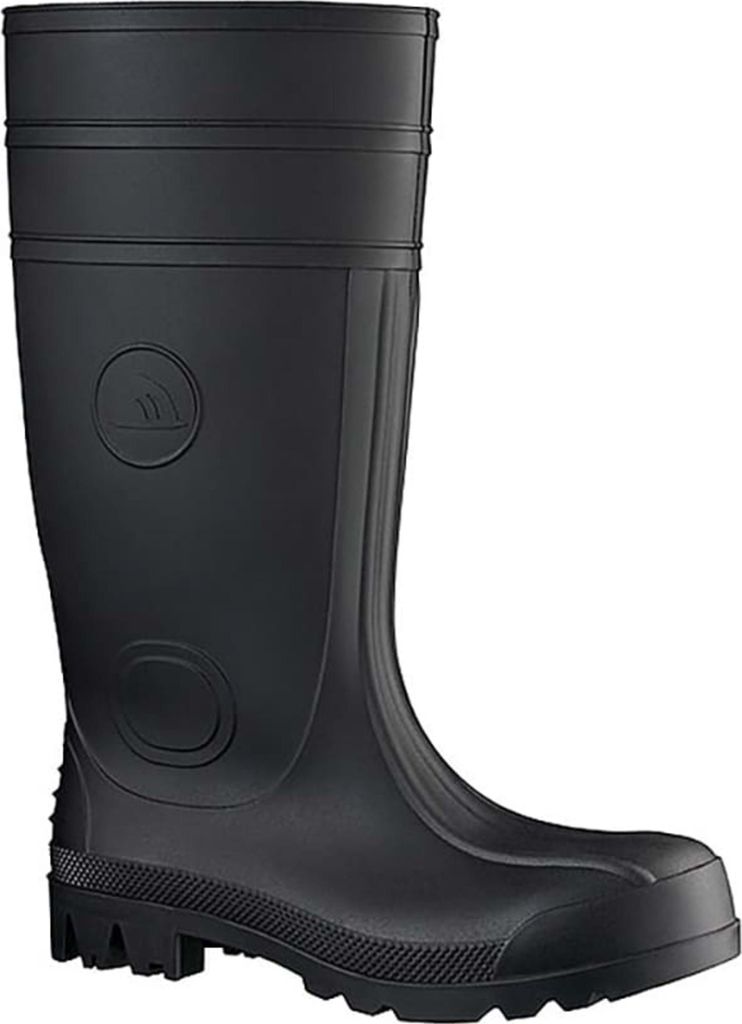 Feldtmann Sicherheitsgummistiefel Workmaster 35376 PVC S5 SRA Gr. 43 schwarz