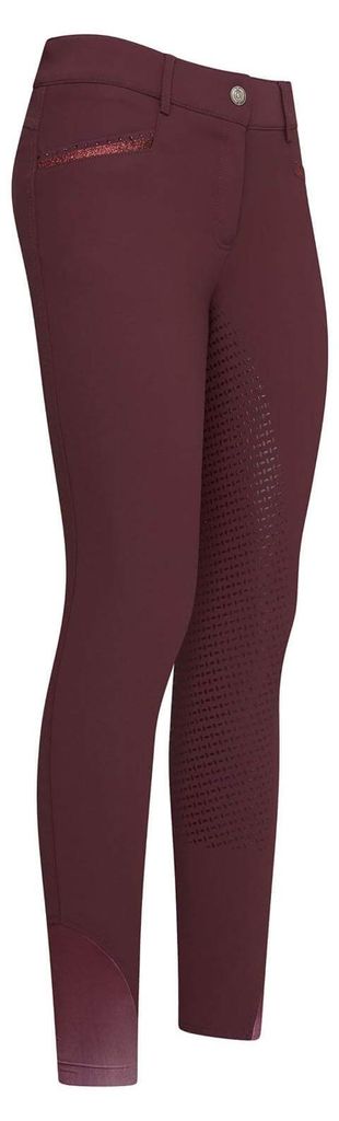 Imperial Riding Reithose Damen IRHEl Capone High Waist FullGrip Hochbundreithose Dark Flower 40