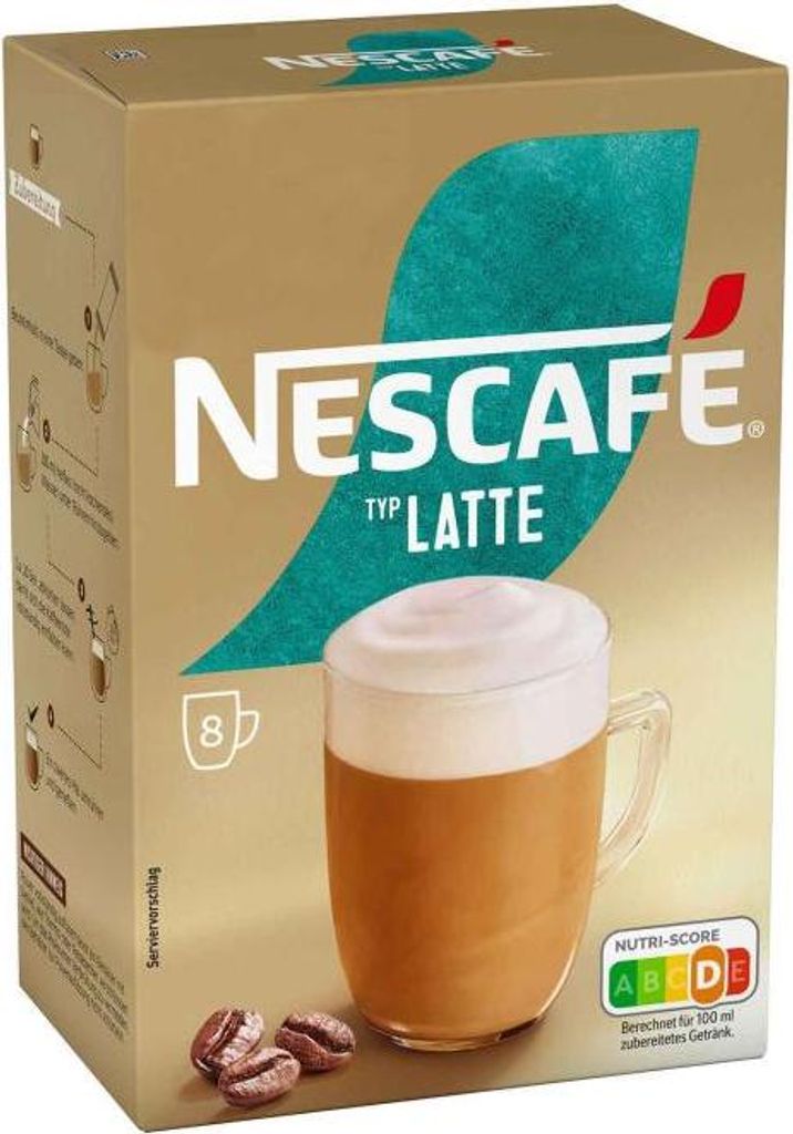 Nescafé Gold Typ Latte | 8 Portionen Produktbild 