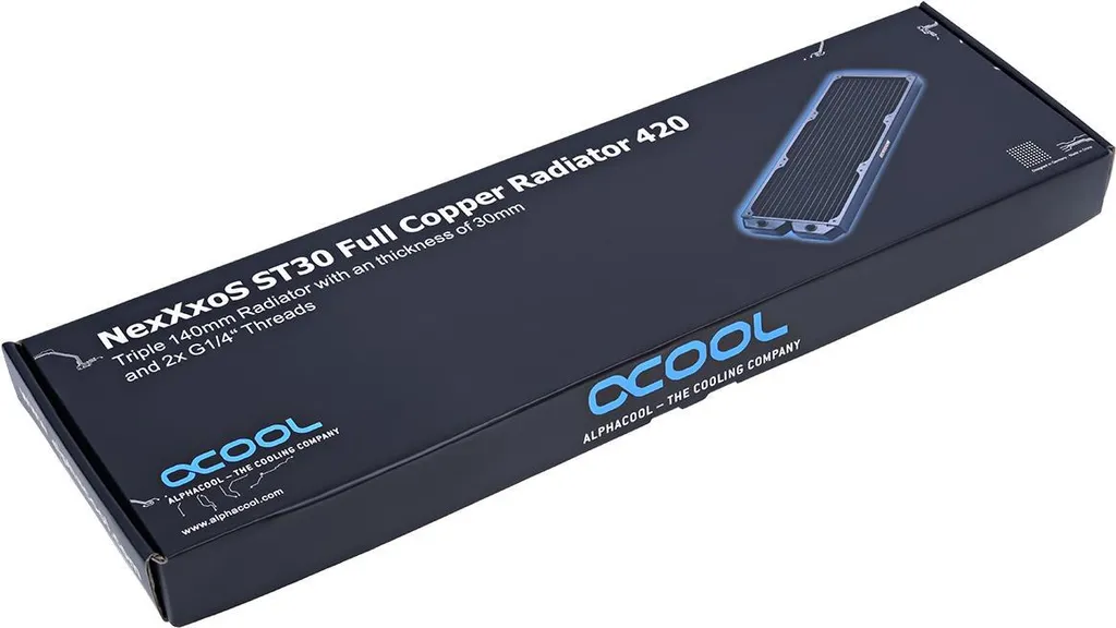 Radiateur Watercooling Cuivre NexXxoS ST30 Alphacool pour Boîtier PC