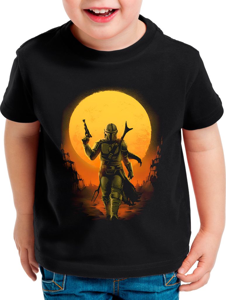 A.N.T. Way of Mandalore Kinder T-Shirt yoda mando kopfgeldjäger