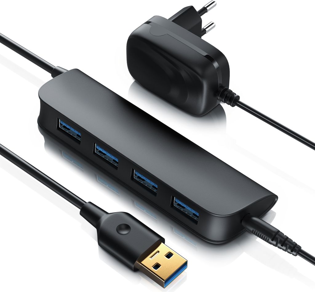 Primewire Hub actif 4 ports USB 3.2 Gen1, distributeur avec Image du produit 