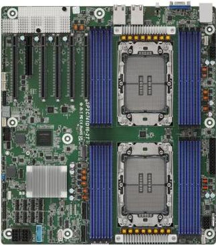 ASRock Mainboard SP2C741D16-2T EEB Dual Sockel 4677 - Mainboard - DDR5