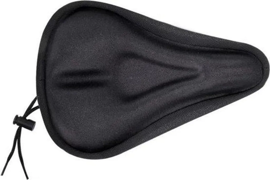 Coussin de selle en silicone pour vélo de course électrique noir confort