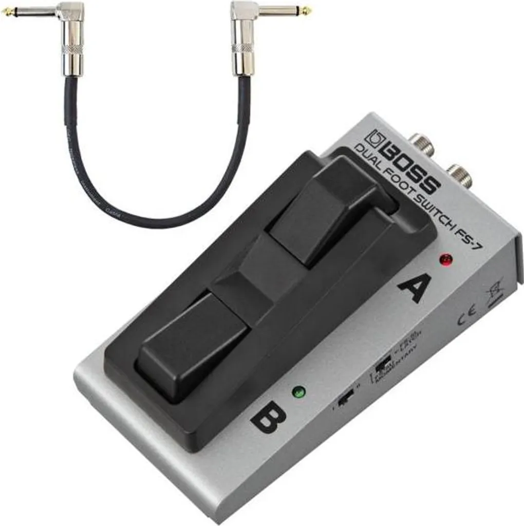 Gagnez de la Place sur votre Pedalboard avec le Footswitch Boss FS-7