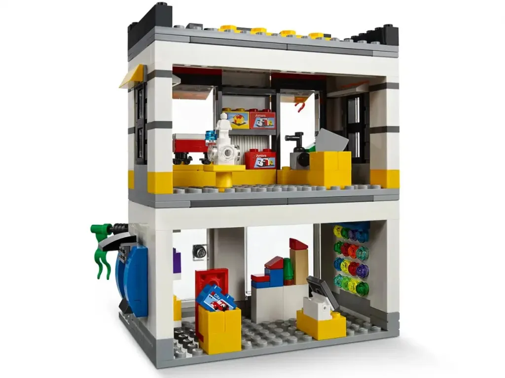 LEGO 40305 Micro Store avec Mur Pick-a-Brick et 2 Figurines de Jeu