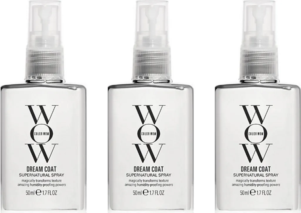 Color Wow Dream Coat Spray Anti-frisottis 3 x 50 ml Soin Brillance Miroir