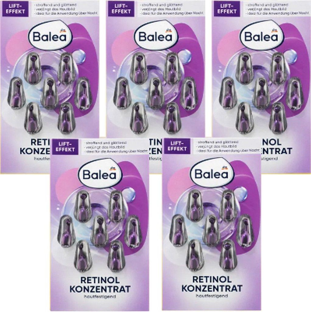 Balea Retinol Konzentrat 5 x 7 Ampullen Vorteilspack Produktbild 