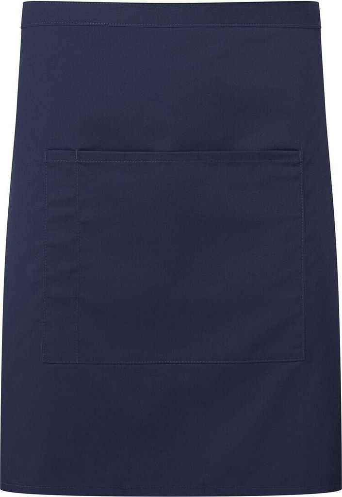 Premier - Taillenschürze "Colours" RW9697 (Einheitsgröße) (Indigo-Jeansblau)
