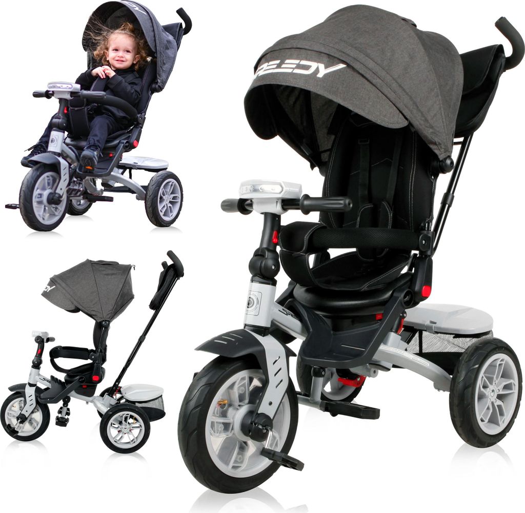Lorelli Speedy Air trojkolka 4 v 1 – otočné sedadlo 360°, Obrázek produktu 