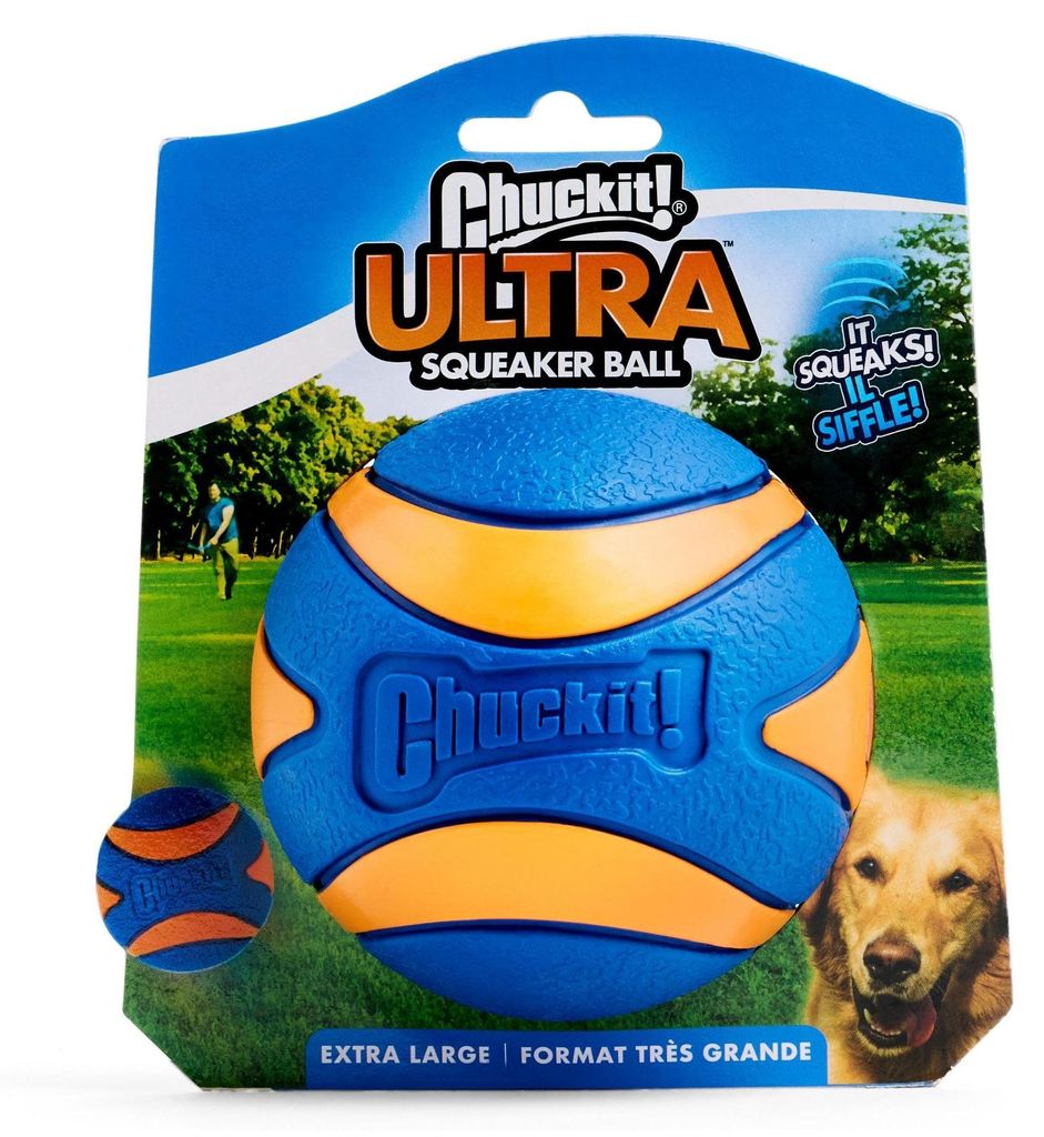Chuckit! Ultra Squeaker Hundespielzeug Gummi hohe Produktbild 