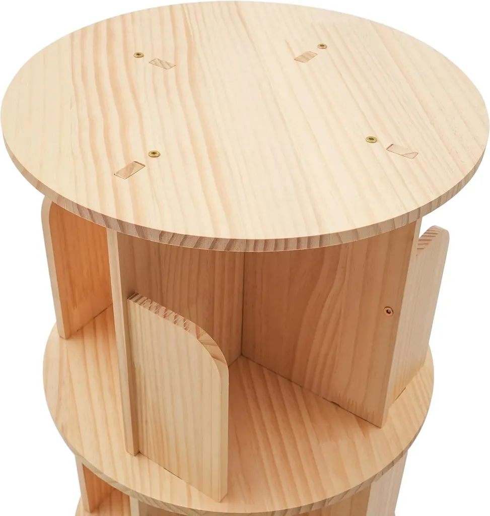 Bibliothèque rotative anti-basculement pour ranger vos petits espaces - 2