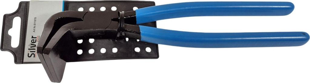 ELMAX | Abkantzange, Biegezange, Falzzange, Blechzange, 275mm, 45°, abgewinkelt gebogen Dachdecker, Klempner Zange