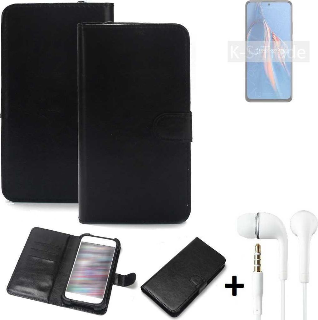 K-S-Trade Wallet Case Handyhülle kompatibel mit Xiaomi Redmi Note 11E Pro Schutzhülle Flip cover Flipstyle Tasche Hülle Flipcover Slim Bumper