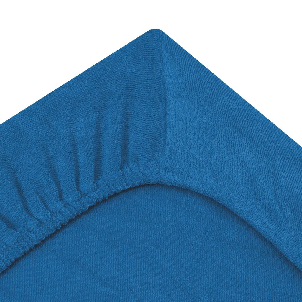 Damier Winter Spannbettlaken 200x200cm Türkis - Flanell Flauschig Bis 30cm Matratze