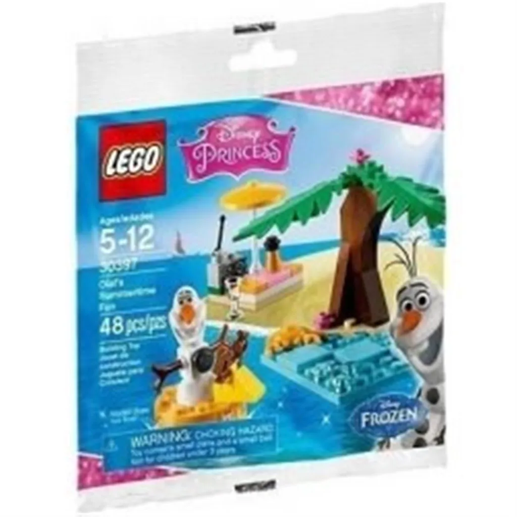 Cadeau LEGO Disney 30397 Olaf pour Anniversaire ou Voyage - Set Nomade
