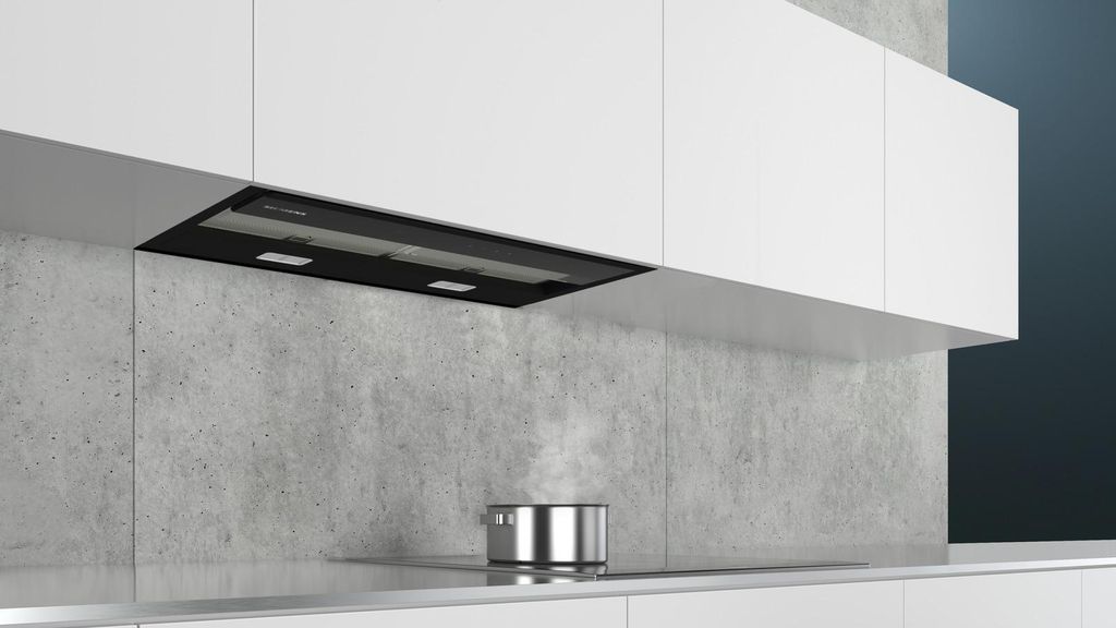 Siemens, LJ67BAM60 Integrierte Designhaube 60cm Klarglas Produktbild 5