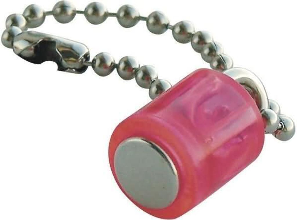 Magnet Power Zylinder + Kette 14x25mm VE=40 Stück kristallpink