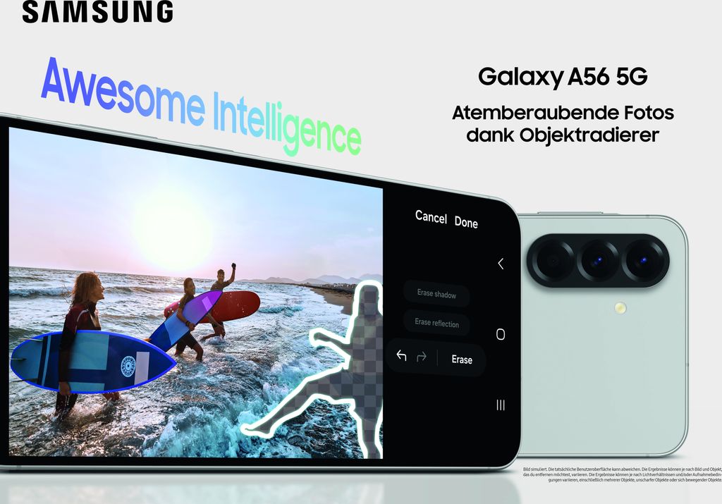 Samsung Galaxy A56 5G 256GB Awesome Graphite Produktbild 39
