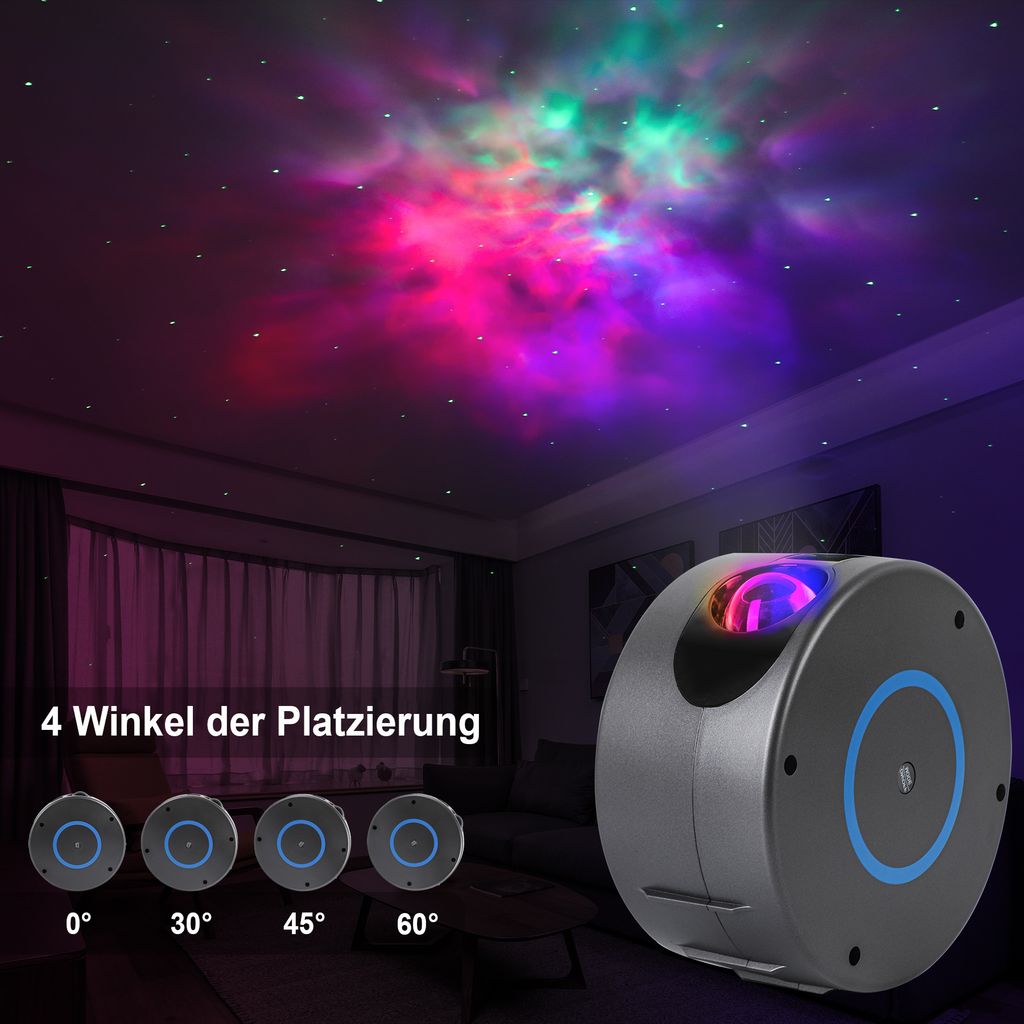 Aurora projektor - Hviezdny projektor - Galaxy projektor - Obrázok produktu 4