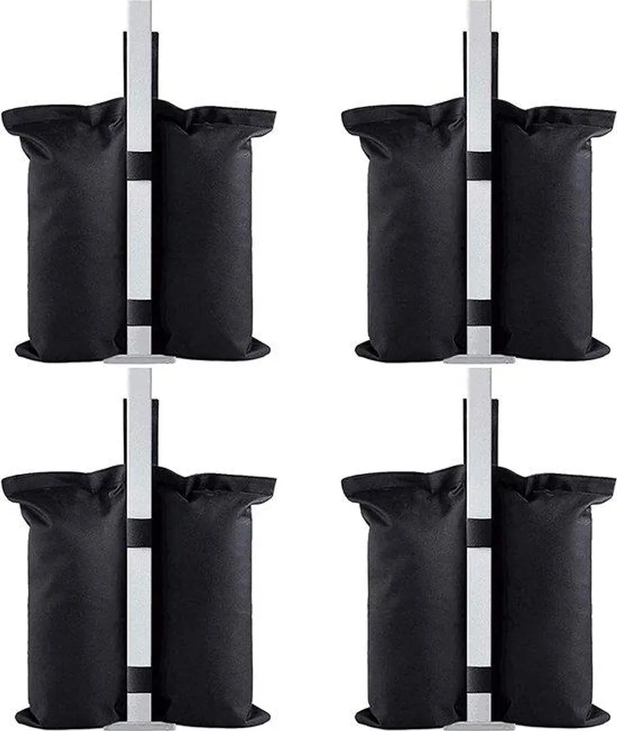Sacs de sable robustes avec attaches Velcro pour pavillon et abri jardin