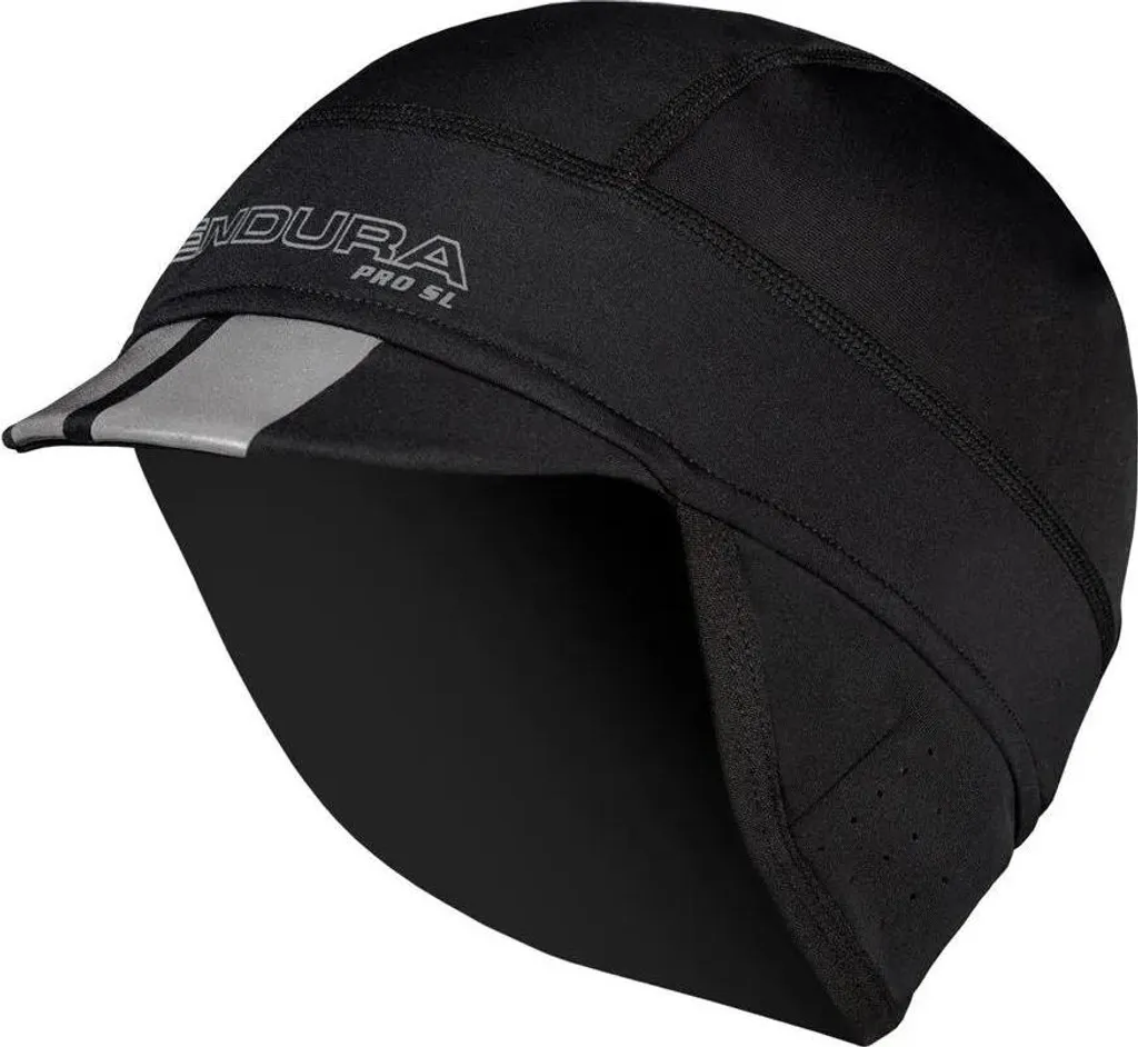 Fini le Froid aux Oreilles en Vélo avec le Bonnet Endura Pro SL E0152 Noir