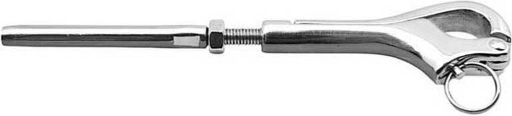 Talamex Pelikanhaken Mit M8-gewindebolzenanschluss Silber 5 mm Silber 5 mm
