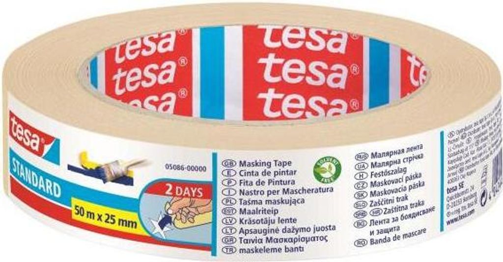tesa Standard-Abdeckband 50 m x 25 mm