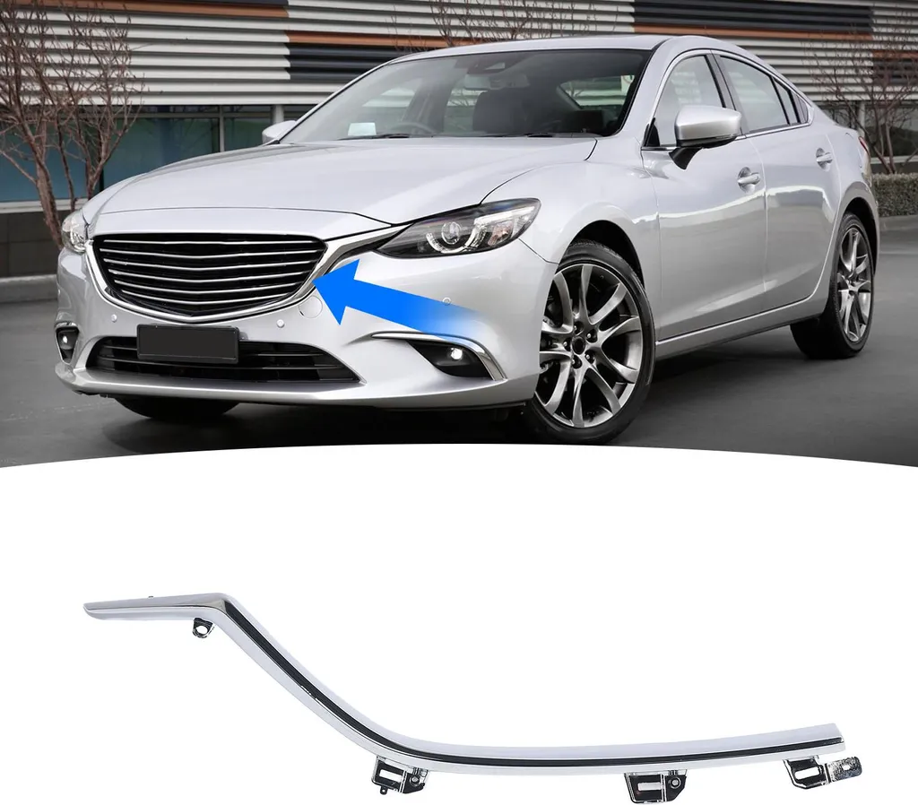 Pièce Réparation Calandre Mazda 6 2014-2017 Droite GHP9507J1C Chrome - 3
