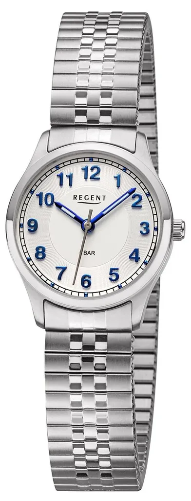 Montre bracelet argentée pour femme chic et cordon ajustable