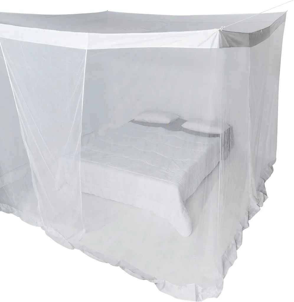 Moustiquaire XXL 300x300 cm Blanche - Maille Fine Haute Qualité Deconet