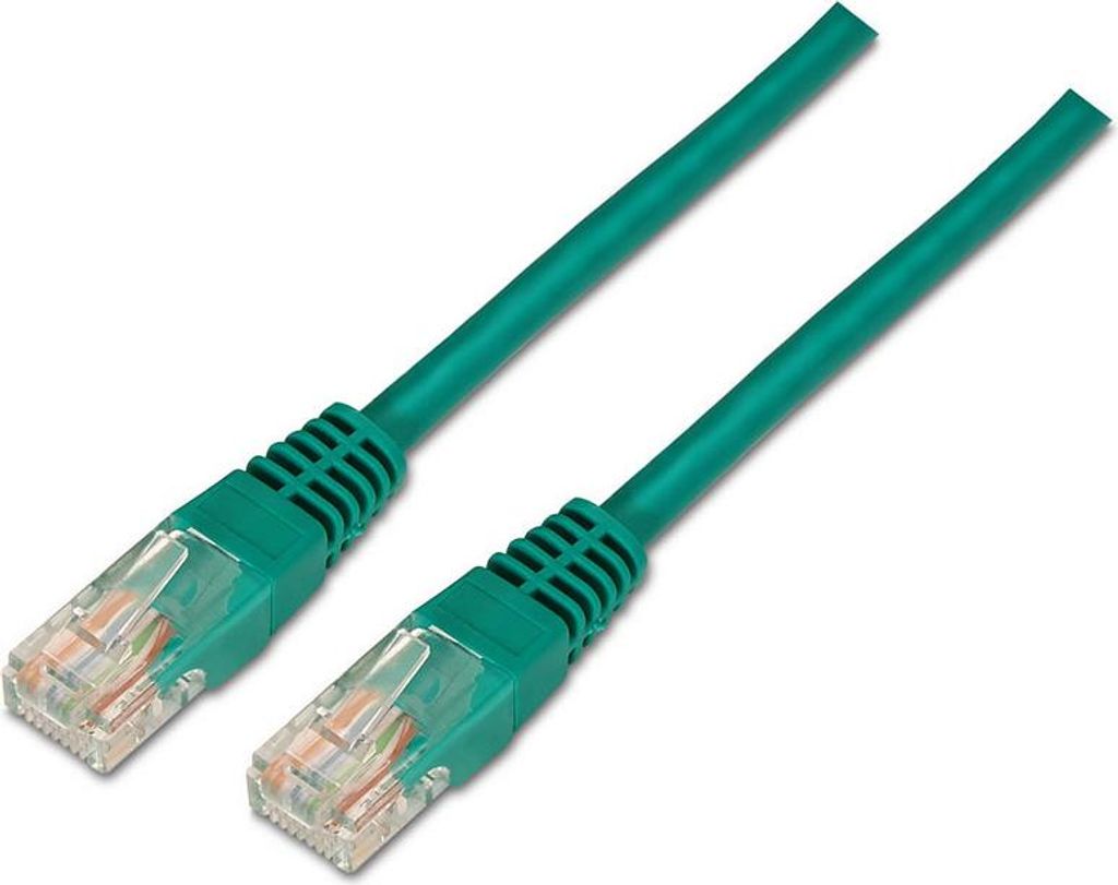 Aisens - rj45 cat.6 utp awg24 patch kabel, grün, 1.0m