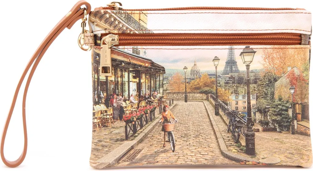 Handbag Y NOT? 7411AT Pochette Donna Compatta - Qualità Garantita