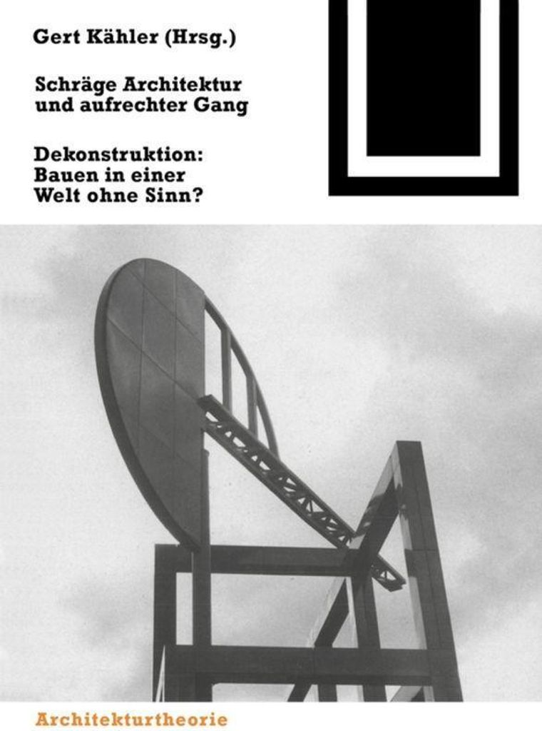 Schräge Architektur und aufrechter Gang