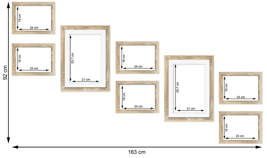 Cornice Reykjavik Sonoma 12 Posti 10x15cm - Qualità e Prezzo - 7