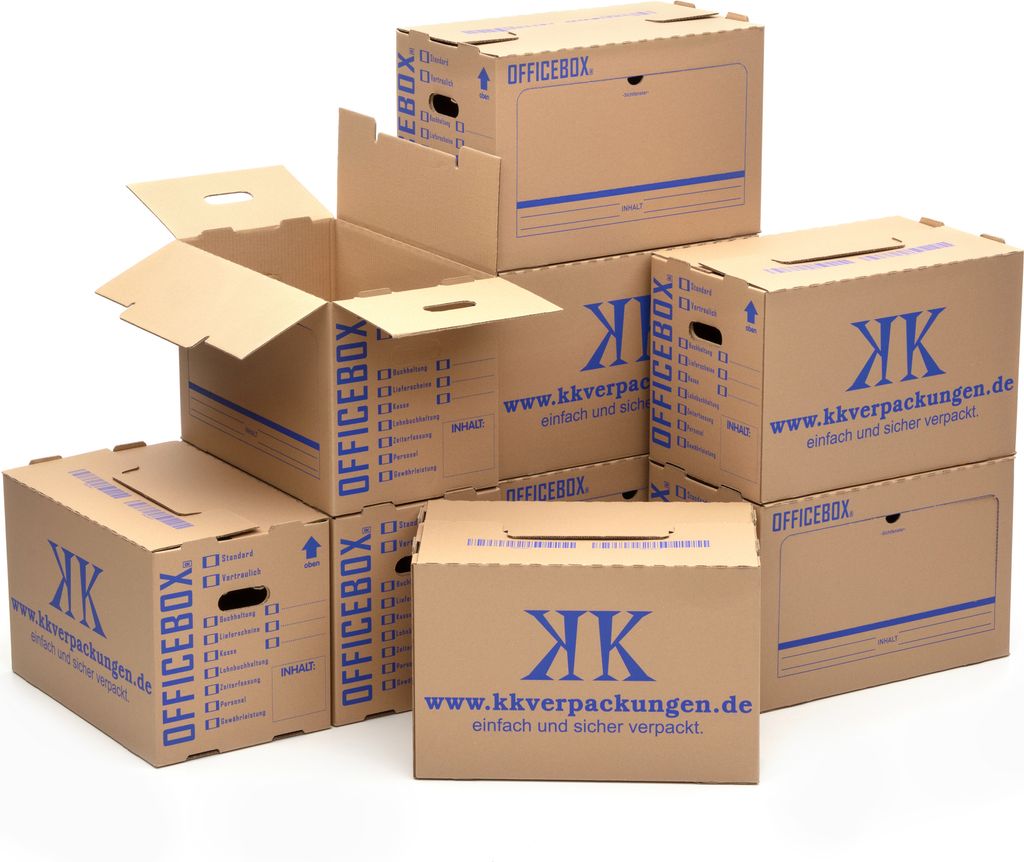 10 x Officebox® Archivbox Ordnerkarton Archivkarton Produktbild 11