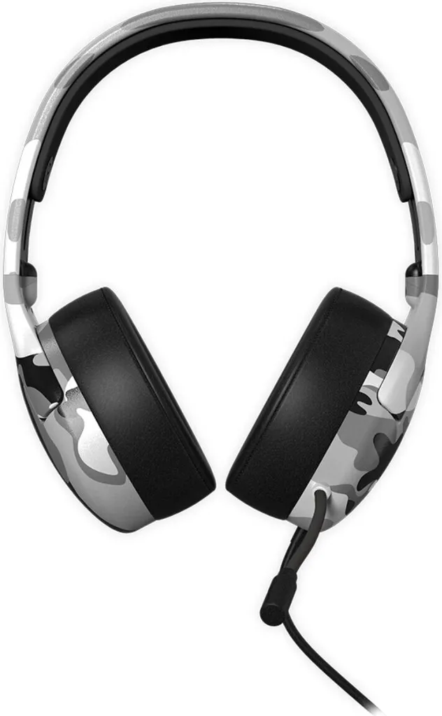 Casque audio gamer avec micro flexible pour console et PC blanc Qware - 3