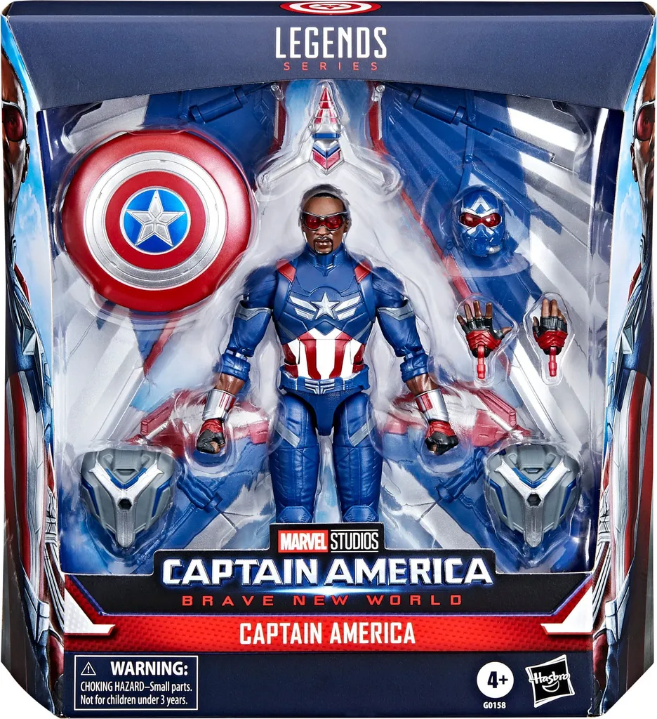 Figurine Hasbro Marvel Captain America 15cm Brave New World Collection